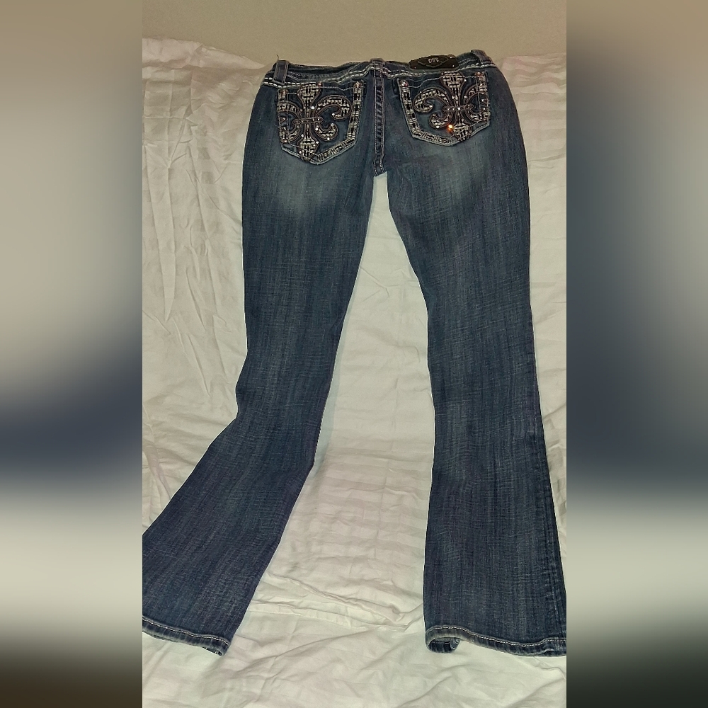 Silver Jeans Dark Blue Flare Leg